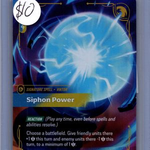 Siphon Power 266/298, Riftbound Singles Riftbound trading card