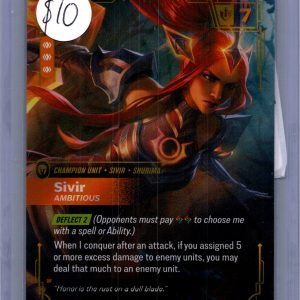Sivir 120a/221, Riftbound Singles Riftbound trading card