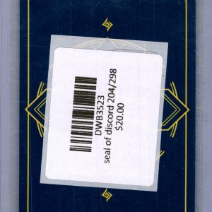 Seal of Discord 204/298, Riftbound Singles Riftbound trading card - alternate view