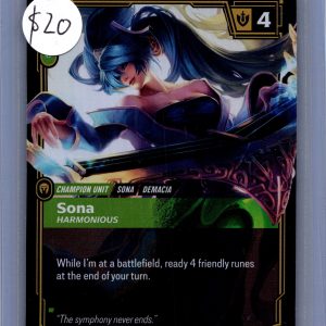 Sona 073/298, Riftbound Singles Riftbound trading card