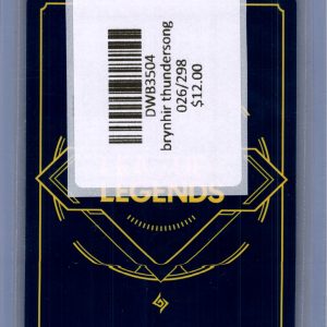 Brynhir Thundersong 026/298, Riftbound Singles Riftbound trading card - alternate view