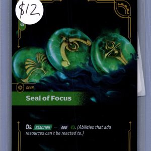 Seal of Focus 081/298, Riftbound Singles Riftbound trading card