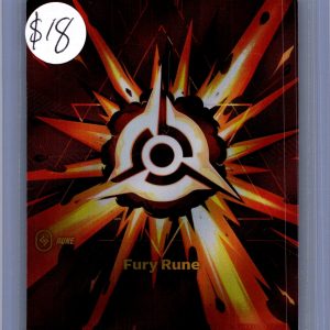 Fury Rune 007a/298, Riftbound Singles Riftbound trading card