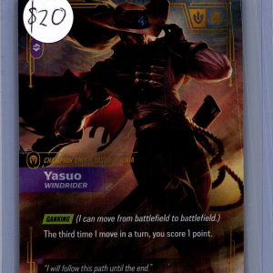 Yasuo 205a/298, Riftbound Singles Riftbound trading card