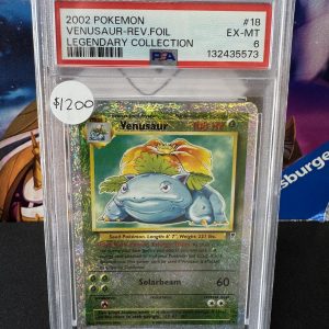 Venusaur 18/110 Legendary Collection PSA 6, Graded Cards Pokemon card