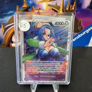 Ms. Wednesday eb01-034 SR playset x 4, One Piece Playset One Piece trading card