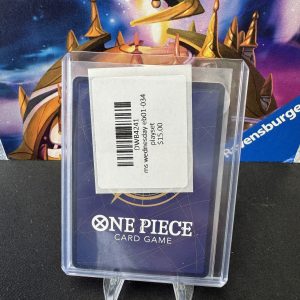 Ms. Wednesday eb01-034 SR playset x 4, One Piece Playset One Piece trading card - alternate view