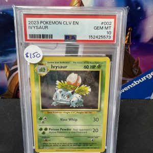 Ivysaur 002/034 PSA 10, Graded Cards Pokemon card