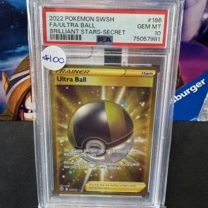 Ultra Ball 186/172 PSA 10, Graded Cards Pokemon card
