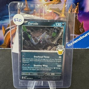 Zarude 056/084 EB Games Stamp Sealed, Sealed Promo Pokemon card