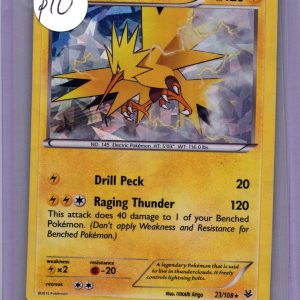 Zapdos 23/108 Cracked Ice, Roaring Skies Pokemon card