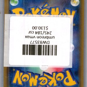 Umbreon Vmax 245/184 CSR, Japanese Singles Pokemon card - alternate view