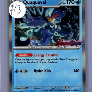 Quaquaval 005, Promo Pokemon card