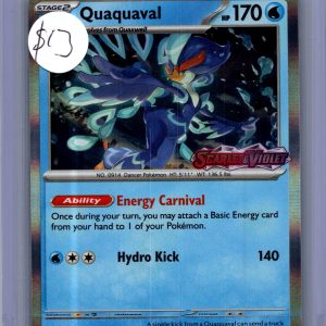 Quaquaval 005, Promo Pokemon card