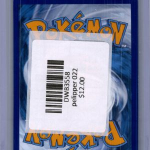 Pelipper 022, Promo Pokemon card - alternate view