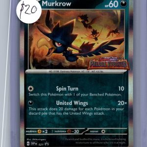 Murkrow 021, Promo Pokemon card