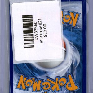 Murkrow 021, Promo Pokemon card - alternate view