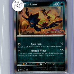 Murkrow 021, Promo Pokemon card