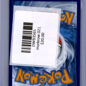 Murkrow 021, Promo Pokemon card - alternate view