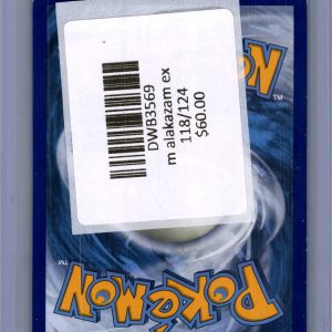 M Alakazam EX 118/124, Fates Collide Pokemon card - alternate view