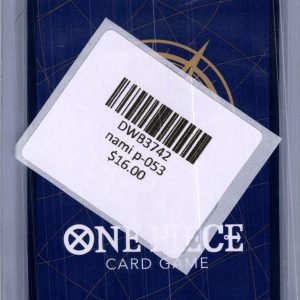 Nami p-053, One Piece Singles One Piece trading card - alternate view