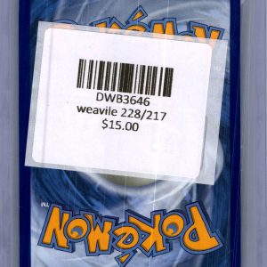 Weavile 228/217, Ascended Heroes Pokemon card - alternate view