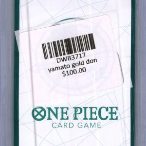 Yamato Gold Don, One Piece Singles One Piece trading card - alternate view