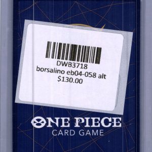 Borsalino EB04-058 alt, One Piece Singles One Piece trading card - alternate view