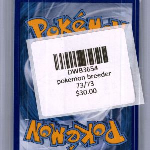 Pokémon breeder 73/73, Shining Legend Pokemon card - alternate view