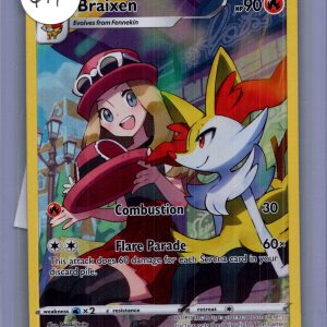braixen tg01/tg30 Pokemon card