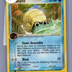 Omanyte 70/100, Vintage Singles Pokemon card