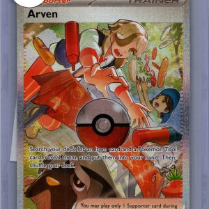 Arven 235/091, Paldean Fates Pokemon card