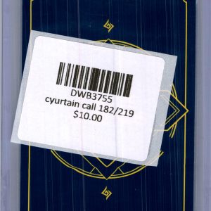 Curtain Call 182/219, Riftbound Singles Riftbound trading card - alternate view