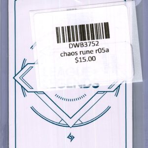 Chaos rune r05a, Riftbound Singles Riftbound trading card - alternate view