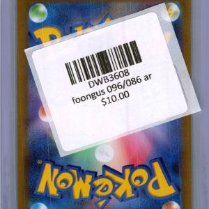 Foongus 096/086 AR, Japanese Singles Pokemon card - alternate view