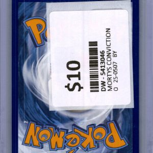 Morty Conviction 201/162, Temporal Forces Pokemon card - alternate view
