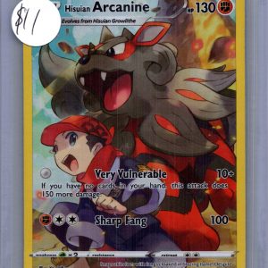 Arcanine TG08/TG30, Lost Origins Pokemon card