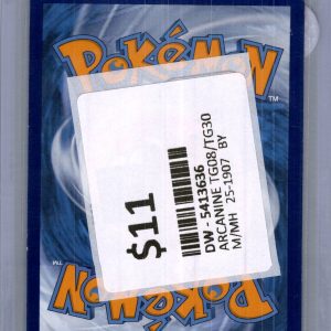 Arcanine TG08/TG30, Lost Origins Pokemon card - alternate view