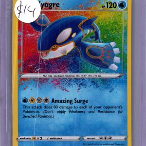 Kyogre 021/072, Shining Fates Pokemon card