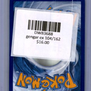Gengar ex 104/162, Temporal Forces Pokemon card - alternate view