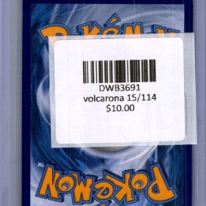 Volcarona 15/114, Steam Siege Pokemon card - alternate view