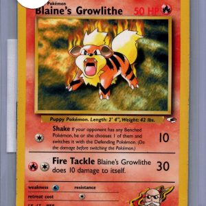 Growlithe 35/132, Vintage Singles Pokemon card