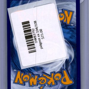 Pidgeot EX 104/108, Evolutions Pokemon card - alternate view
