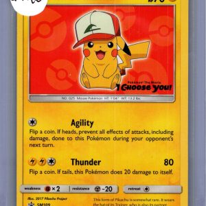 Ash's Pikachu SM109, PROMO Pokemon card