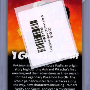I Choose You, PROMO Pokemon card - alternate view