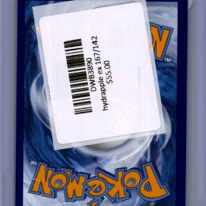 Hydrapple EX 167/142, Stellar Crown Pokemon card - alternate view