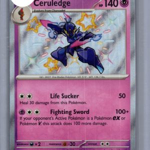 Ceruledge 162/091, Paldean Fates Pokemon card
