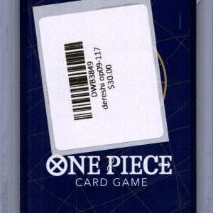 Dereshi! OP09-117 R, OP09 One Piece trading card - alternate view