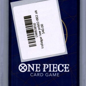Trafalgar Law PRB02-002 SR Alt Art, PRB02 One Piece trading card - alternate view