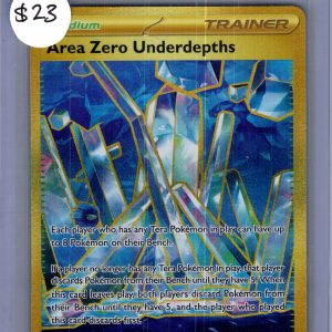 Area Zero Underdepths 174/142, Stellar Crown Pokemon card